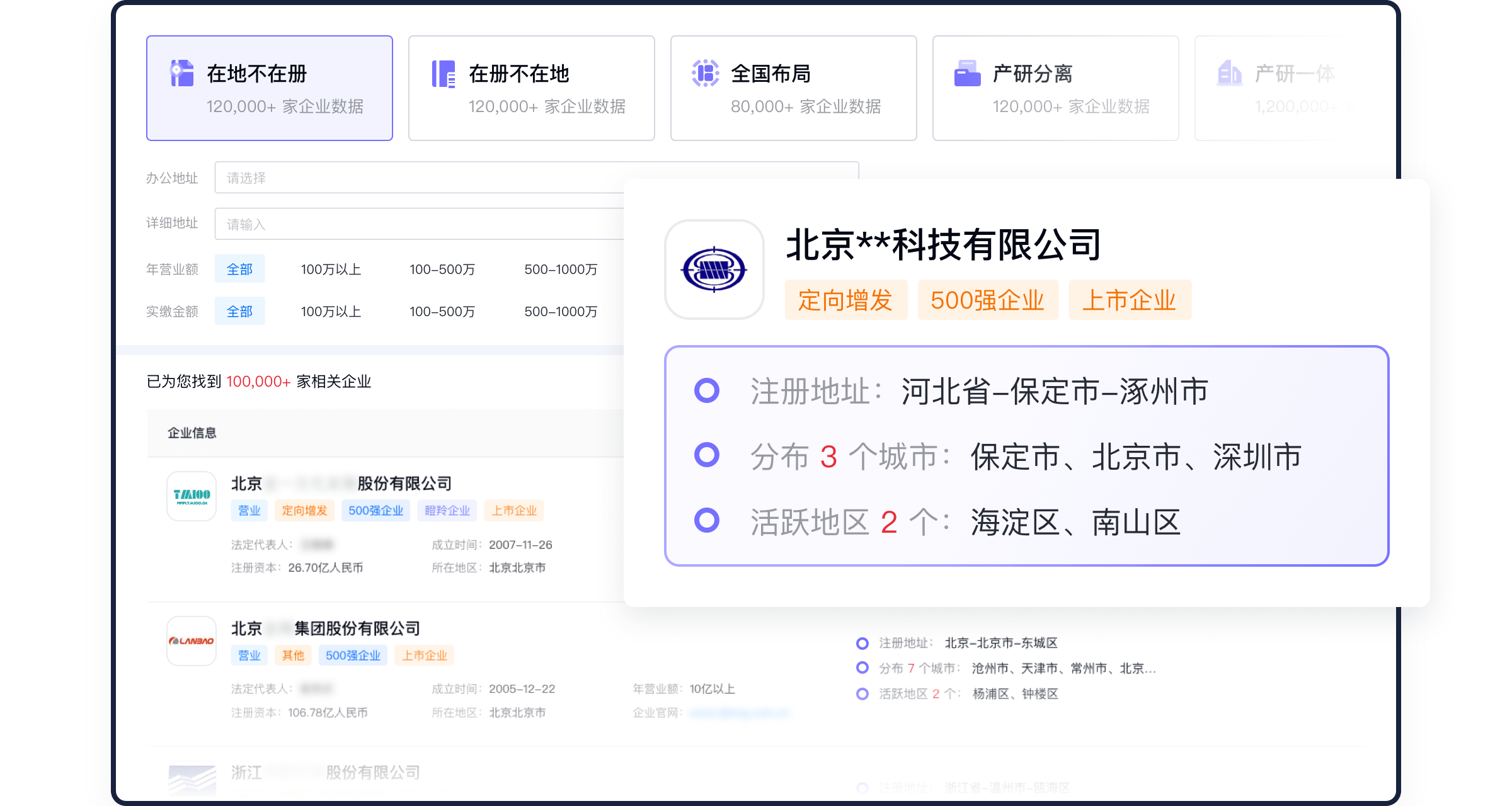 异地办公识别